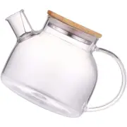 Glass Cooler Water Pot Jug with Spout Ice Tea Pitcher Clear Teapot