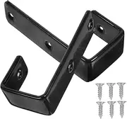 COLLBATH Bunk Bed Ladder Hook Heavy Duty Plastic Hooks for Easy to Install Bunk Bed Accessory with Screws Screws for
