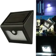 28 LED Solar Power Light &amp; PIR Sensor Wall Light Outdoor Garden Lamp