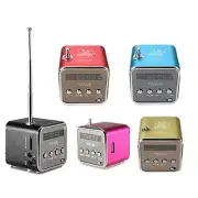 TD-V26 Style Mini Speaker Stereo Sound Music Player Wireless Radio Multi-color