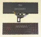 New For HP OMEN 15-dh0000 15-dh1000 15-dh0015nr Keyboard Red Backlit US