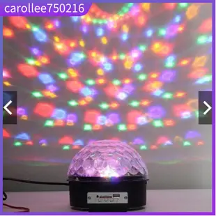 LED Light Crystal Magic Ball Light MP3 USB Bluetooth Speaker