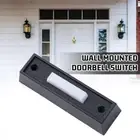 Built In LED Lights Wired Door Bell Push Buttons Wall Mounted Chime Door A7D8