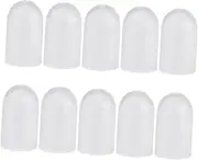 Elastic Toe Protector Cover 10pcs Toe Sleeves for Toe Guard Cover Anti Wear Toe Covers Toe Pads for Socks Toe Guard for Women's High Heels