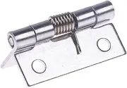 Door Hinges,Butt Door Hinge,Steel Hinge,Butt Hinges for Internal Doors,1pcs 2 Inch Long Stainless Steel Hinge Self-Closing Corner Spring Draw Door Hinge Furniture Cabinet Repair Hardware Supplies