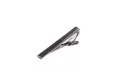 Geoffrey Beene Alligator Clip Dress Tie Bar Men's Formal Tie Clip Gunmetal