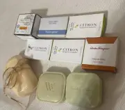 Vintage hotel soap lot Waldorf Tower Crabtree & Evelyn Miller Harris new