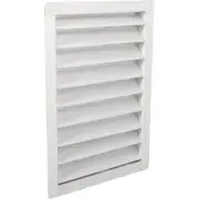 AirVent 12" x 18" Rectangular White Gable Attic Vent 81214 Pack of 6 AirVent
