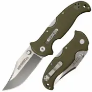 Cold Steel Knives Bush Ranger Lite Lockback 21A 8Cr13MoV OD Green GFN