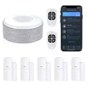 WiFi Door Alarm System, Wireless Home Security, Phone APP Alert Window Sensor