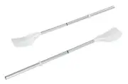 2 Aluminium Oars Pair 130cm 51" Inflatable Boat Dinghy Canoe Water Marine Sports