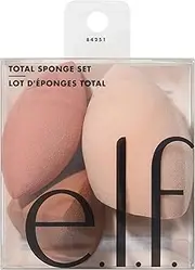 e.l.f. Total Sponge Set, Multi-use Makeup Sponge Set For Flawless Blending, Great For Powder Or Liquid Concealer & Foundation, Vegan & Cruelty-Free