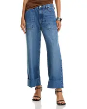 Frame The Utility High Rise Jeans in Stranger