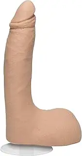 Doc Johnson Signature Series - Randy - 8.5 Inch Realistic ULTRASKYN Dildo with Removable Vac-U-Lock Suction Cup - F-Machine & Harness Compatible - for Adults Only, Vanilla