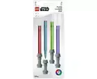 LEGO Lightsaber Gel Pen 4 Pack