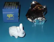 Kidrobot Lore of the Labbit Yeti 1.5" Vinyl Figure Chase Mini Series Frank Kozik