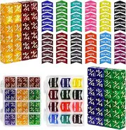 FIGURESLAB 108PCS MTG Tokens & 12mm MTG Dice Set for Magic Card, Keyword Token Life Counters Dice with Box, Compatible with Magic CCG Card Gaming Accessories
