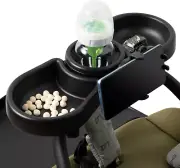 Stroller Cup Snack Tray 4-In-1 Clip on Strollers Phone Holder Attachment Double