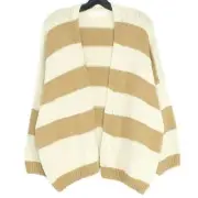 NWT Les Soeurs Cardigan Sweater Coastal Grandma Cottage Boho Minimalist M/L BZ