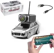 MindXplore WL 1/64 FPV RC Mini Car with 3-Speed Modes, APP-Controlled Fully Proportional Mini Climbing Vehicle Model (RTR Version)