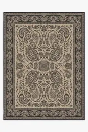 275' x 365' | Machine Washable Runner Rug | Kid & Pet Friendly | Indoor Rug | Iris Apfel Summer Of Love Charcoal Rug | Ruggable