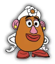 Toy Story Cartoon Mrs Potato Head Sticker Bumper Decal - ''SIZES''