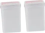 Minkissy 2pcs Lash Glue Cleaning Pads Glue Bottle Wiping Sheets for Eyelash Extensions Salon Beauty Tool