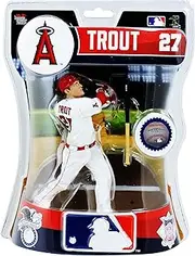 Los Angeles Angels Mike Trout White Jersey 6" Action Figure