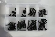 10-32 X 3/8" THRU 1 1/2" SOCKET HEAD CAP SCREW ALLOY BLACK ASSORTMENT