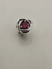 AUTHENTIC PANDORA OCTOBER PINK ETERNITY CIRCLE CHARM #790065C05
