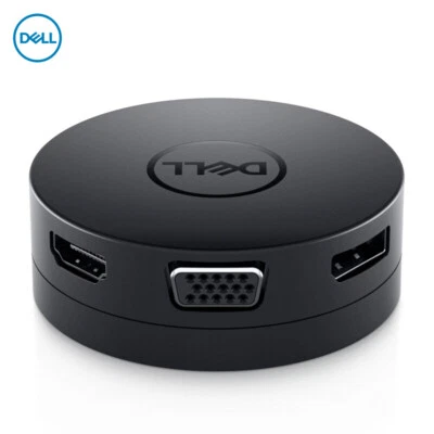Dell Docking Station DA300 USB-C Mobile Adapter HDMI VGA DP RJ45 Supports 4K
