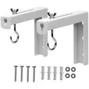 2 Pcs Universal Projector Screen Wall Mount Projectors Office