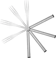 SHOWERORO Fondue Forks for Cheese Fondue 4pc Set Silicone Blending Forks Perfect for Hot Pot Desserts Camping Heat Resistant