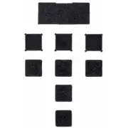 PlayStation PS3 Slim 2000/3000 Screw Hole Cover Black