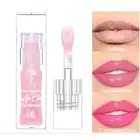 Hydrating Color Changing Lip Gloss Sparkling Shimmer Lip Oil Plumping Liquid Lip