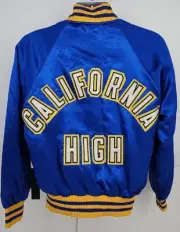 NWT LF California High Embroidered Satin Snap Button Jacket Size Small