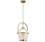 CJLWSLCO Modern Light Luxury Iron Frosted Glass Chandeliers Bedroom Living Room Dining Room Clothing Store Decoration Hanging Lamp LEDE27 Light Source Pendant Lightled Modern Simple Home Lighting Fixt