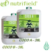 Local Pick Up Nutrifield COCO A&B Nutrient 2x20L Plants Fast Growth & Blooming