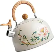 UPKOCH Stove Top Boiling Kettle Induction Cooker Water Pot Large Capacity Tea Kettle Water Kettle for Camping Induction Cooker Tea Kettle Stove Top Water Kettle Stainless Steel