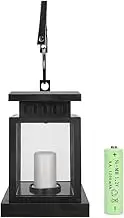 Solar Power Hanging Simulation LED Candle Light for Outdoor Garden Courtyard Decoration