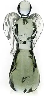 Hand Made Large Recycled Glass Angel Sculpture [ANG-B]