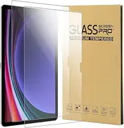 [CONAPIKA] Screen Protector for Samsung Galaxy Tab S9 FE Plus/Tab S9 Plus 12.4 Inch, 2 Pack HD [Anti-Fingerprint][High Sensitive Touch][Bubble Free]9H Hardness Anti-Scratch Tempered Glass Film Guard
