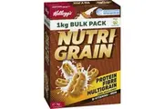 Kellogg's Nutri Grain Protein Breakfast Cereal Bulk Pack 1kg