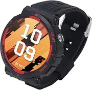 1.53 Smart Watch Bluetooth Calling, 30m Swimproof, Multi Sport Modes, LED Display, Fitness and Outdoor Watch, Plastic Silicone (Red)