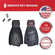 Mercedes-Benz Viano 4 Key Fob Case Shell Replacement | 4-Button Key Case