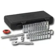 KD Tools KDT80300 51 Piece 1/4 Inch Drive 6 Point SAE / Metric Socket Set