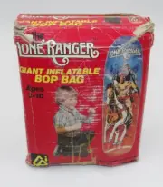 Lone Ranger Giant Inflatable Bop Bag #1741 Carlin Playthings Inc. Sealed 1980