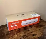 Bisofice A41 White Bluetooth Thermal Printer Compatible with iOS Android *NEW