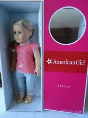 American Girl ISABELLE with HAIR EXTENSIONS NRFB *NEW* +DVD *REDUCED*