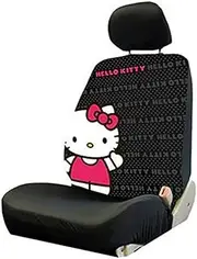 Plasticolor 006926R01 Hello Kitty Sanrio Core Low Back Universal Fit Car Truck SUV Seat Cover